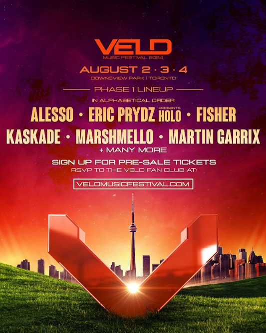 Veld Music Festival Released 2024 Lineup Z1035 All The Hits