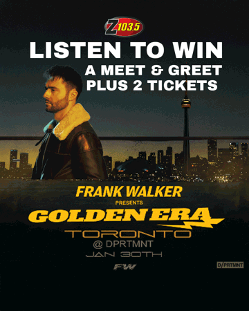 Win a Meet and Greet + Tickets to See Frank Walker