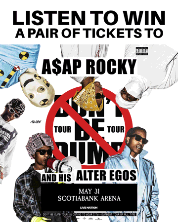 Win tickets to A$AP Rocky