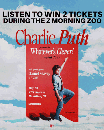 Smarty Pants: Win 2 tickets to see Charlie Puth